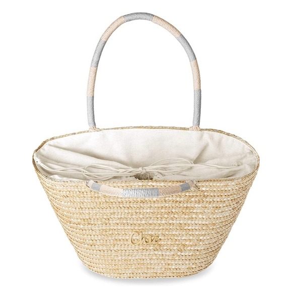 KATIE LOXTON Bags Katie Loxton Sofia Chic Natural Straw Large Linen